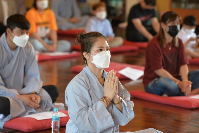 The Vesak Great Ceremony at Hoang Phap Temple in Jeonju City - South Korea